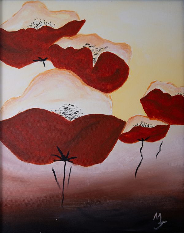 Floating Poppies